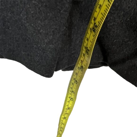 Daniel Hechter Overcoat Men's Size 44 Gray Charcoal Lined Vented Wool Blend Coat - Picture 12 of 12